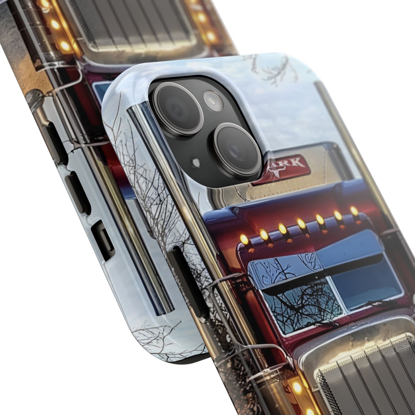 PETERBILT ROJO PROTECTOR DE TELEFONO