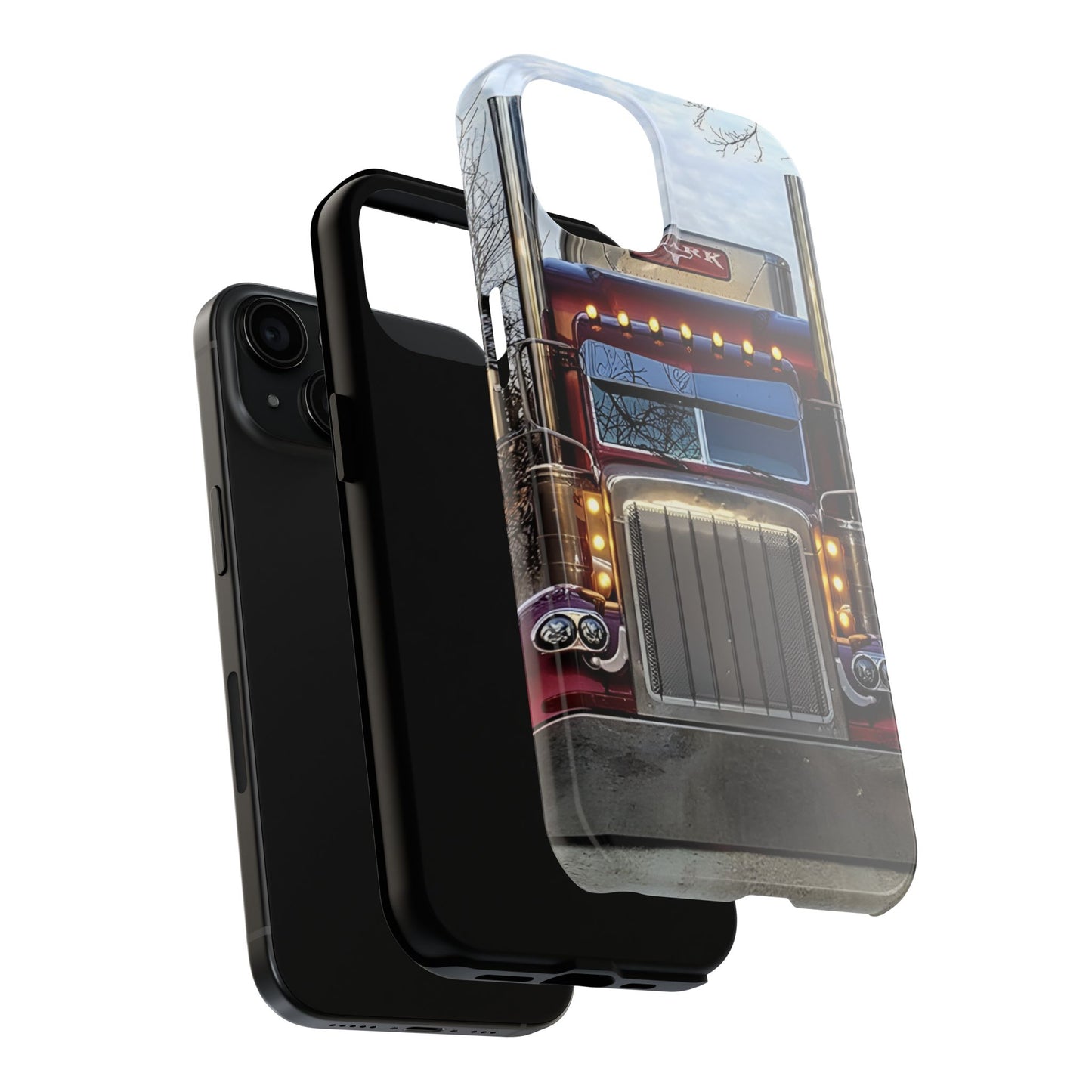 PETERBILT ROJO PROTECTOR DE TELEFONO