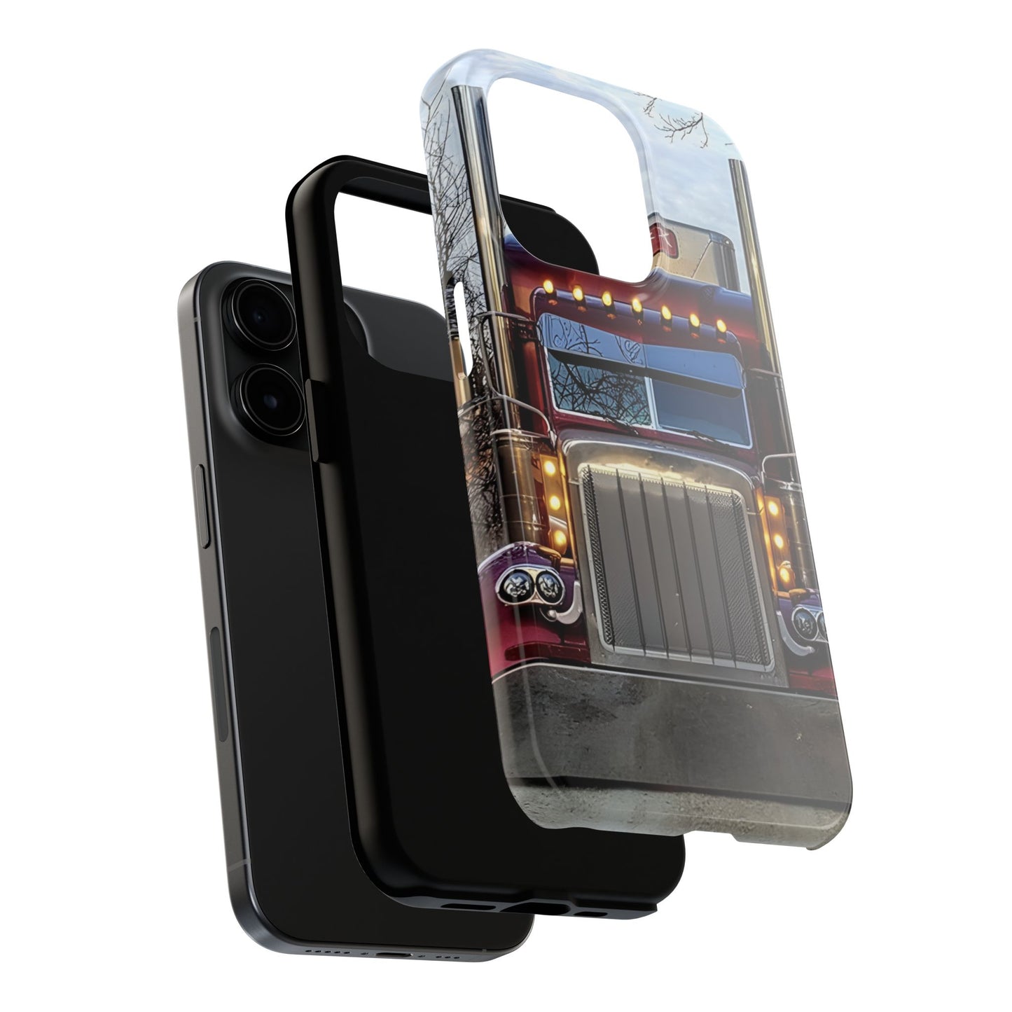 PETERBILT ROJO PROTECTOR DE TELEFONO