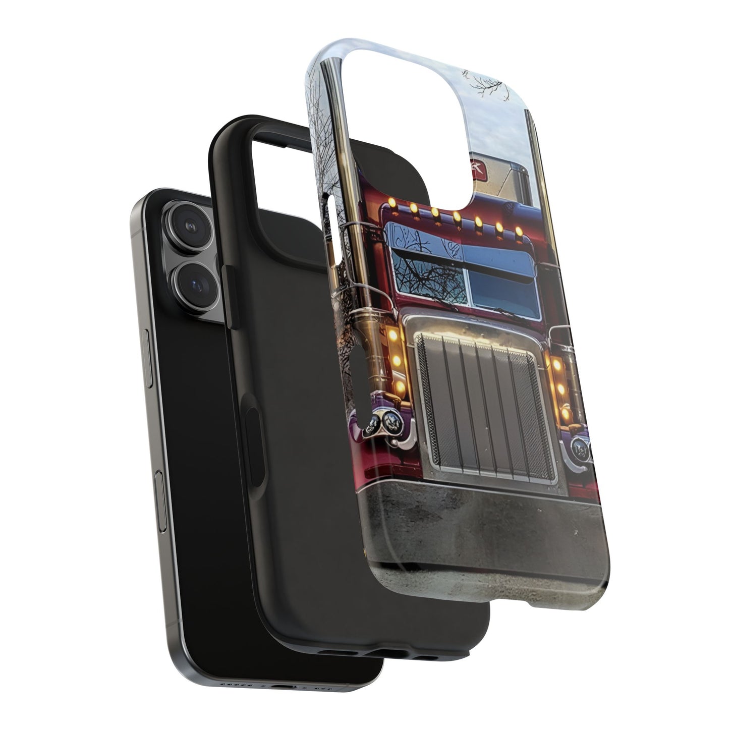 PETERBILT ROJO PROTECTOR DE TELEFONO