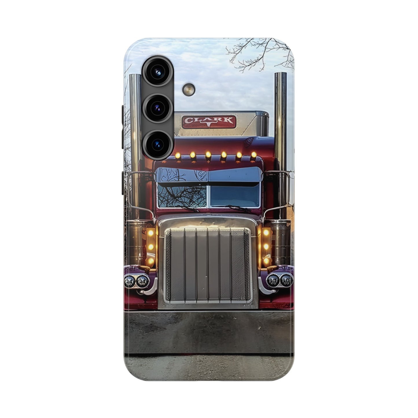 PETERBILT ROJO PROTECTOR DE TELEFONO