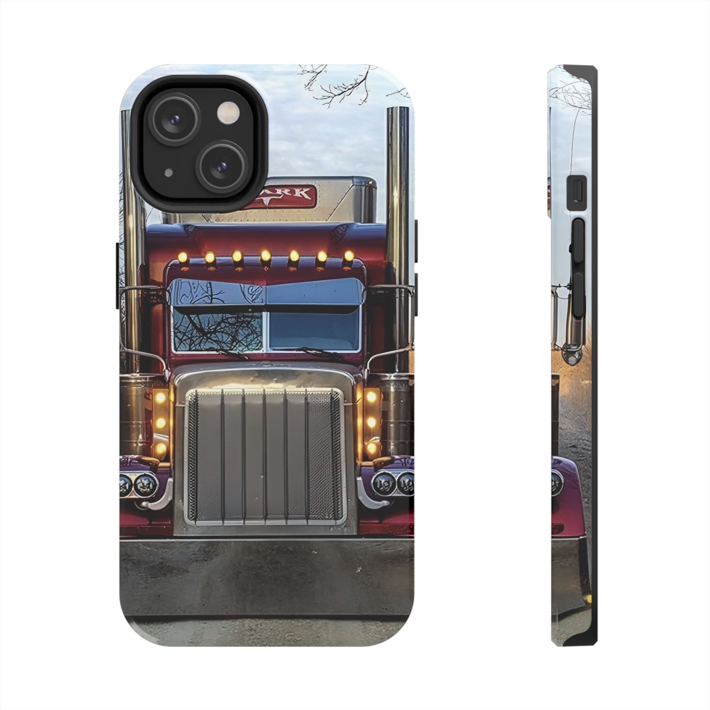 PETERBILT ROJO PROTECTOR DE TELEFONO