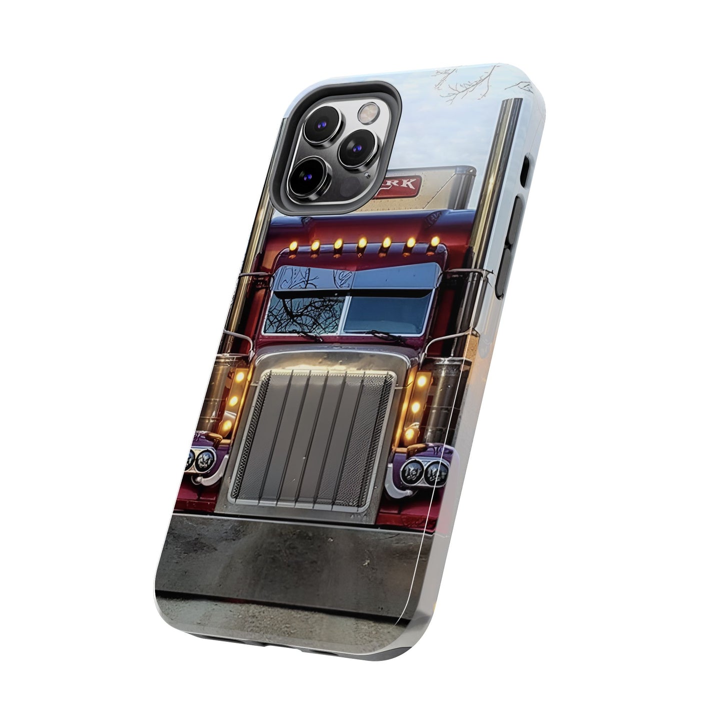 PETERBILT ROJO PROTECTOR DE TELEFONO