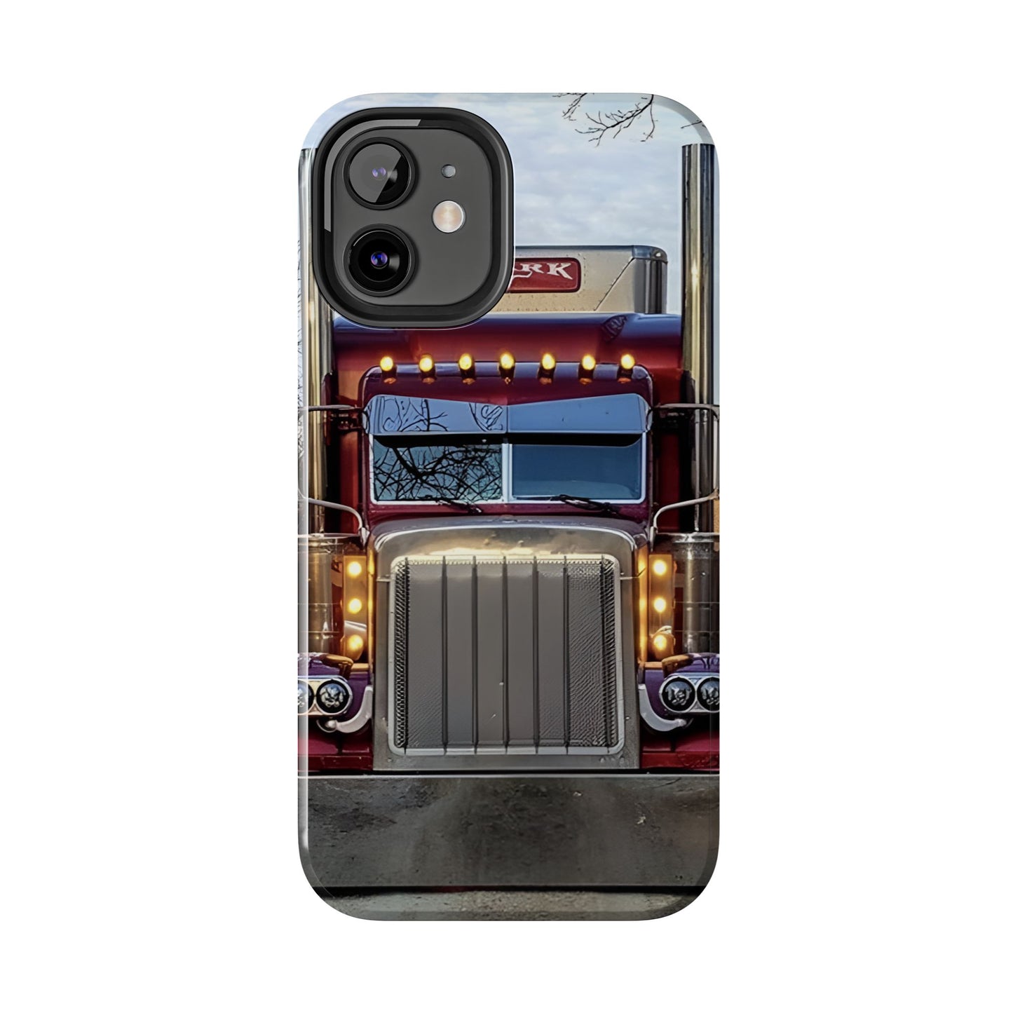 PETERBILT ROJO PROTECTOR DE TELEFONO