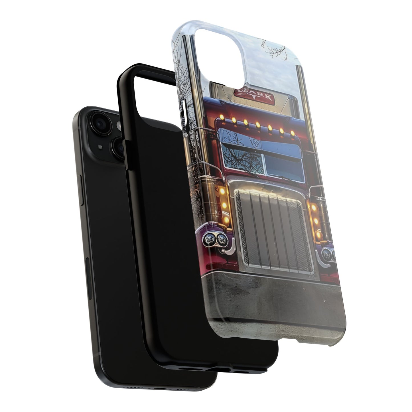 PETERBILT ROJO PROTECTOR DE TELEFONO