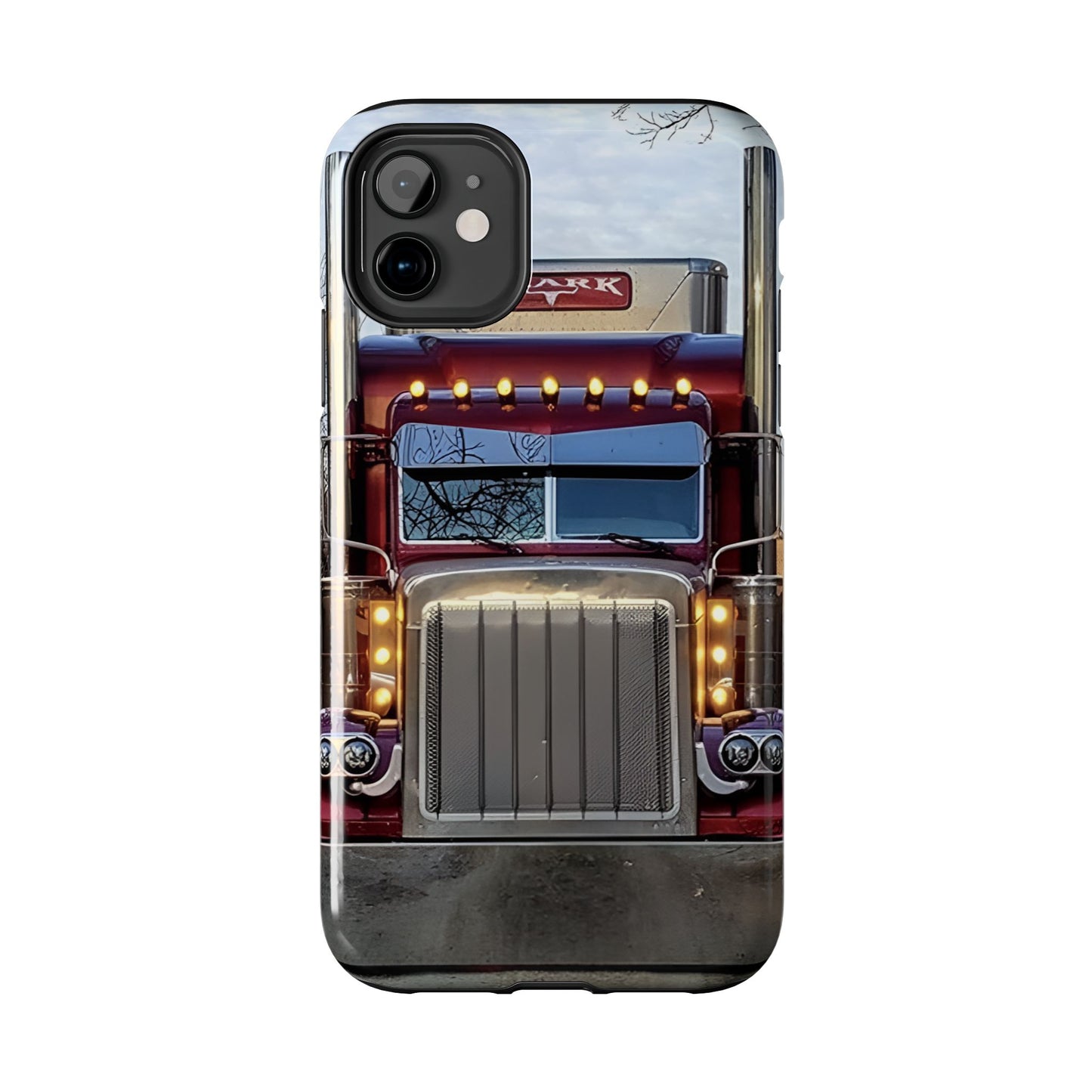 PETERBILT ROJO PROTECTOR DE TELEFONO