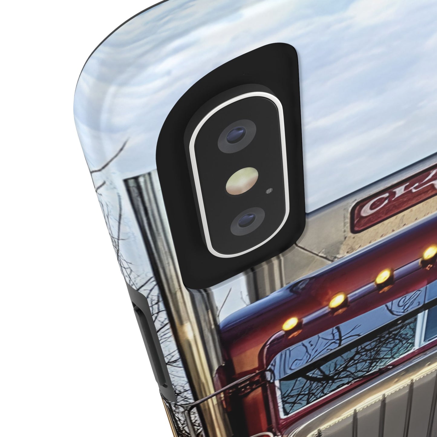 PETERBILT ROJO PROTECTOR DE TELEFONO