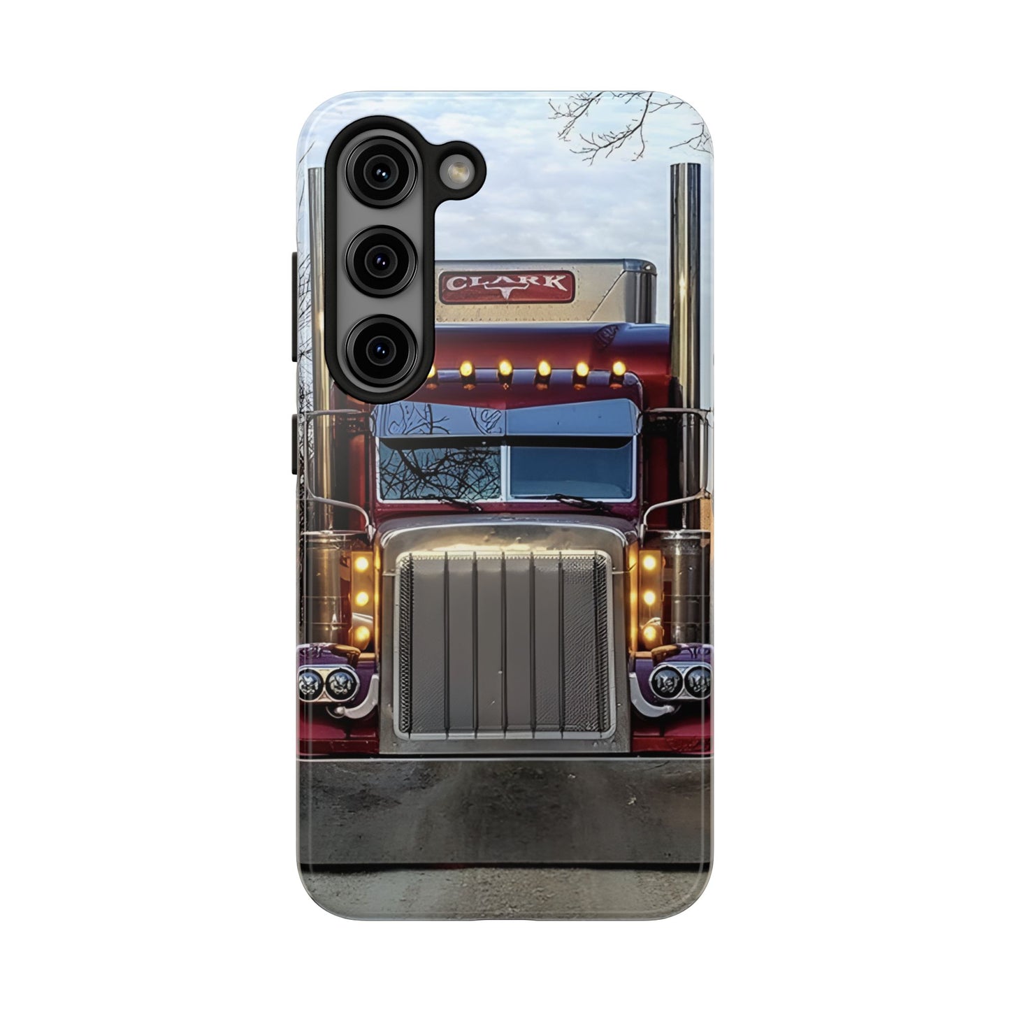 PETERBILT ROJO PROTECTOR DE TELEFONO