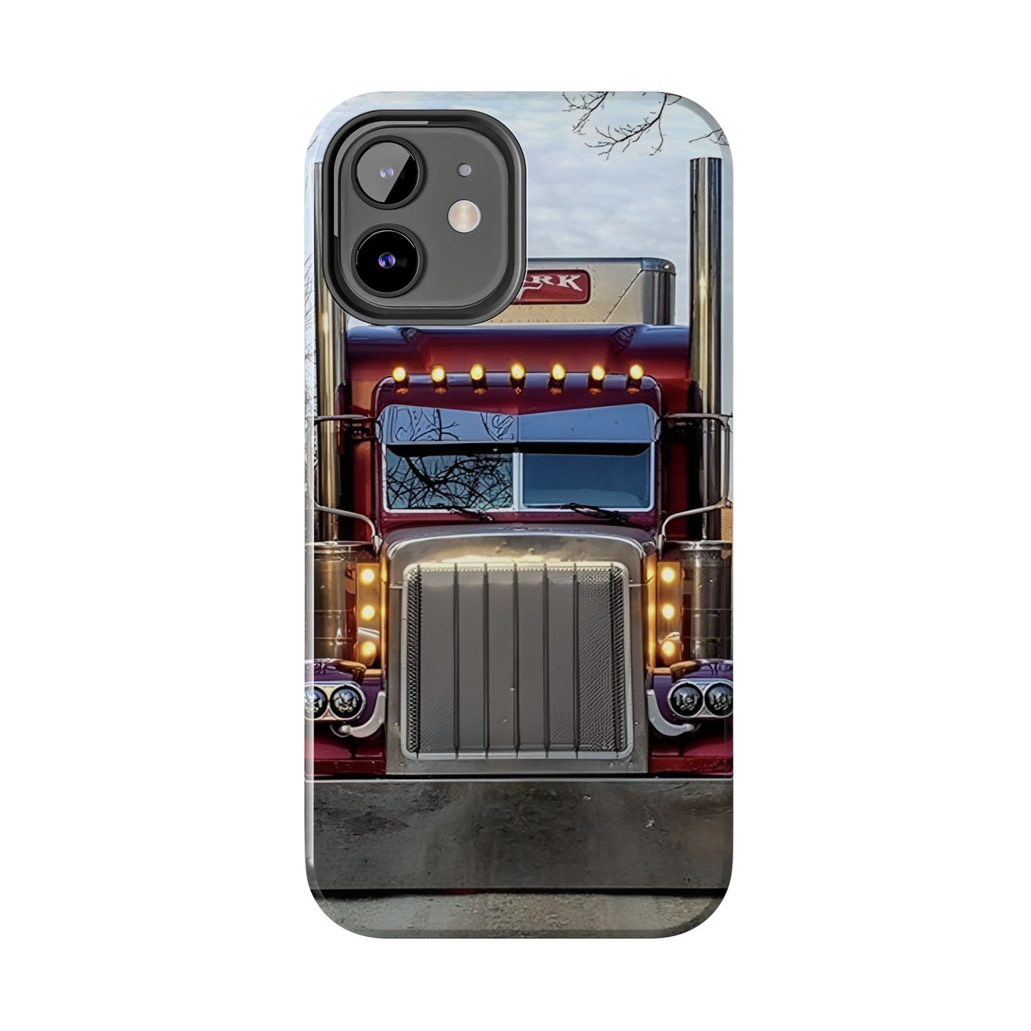 PETERBILT ROJO PROTECTOR DE TELEFONO