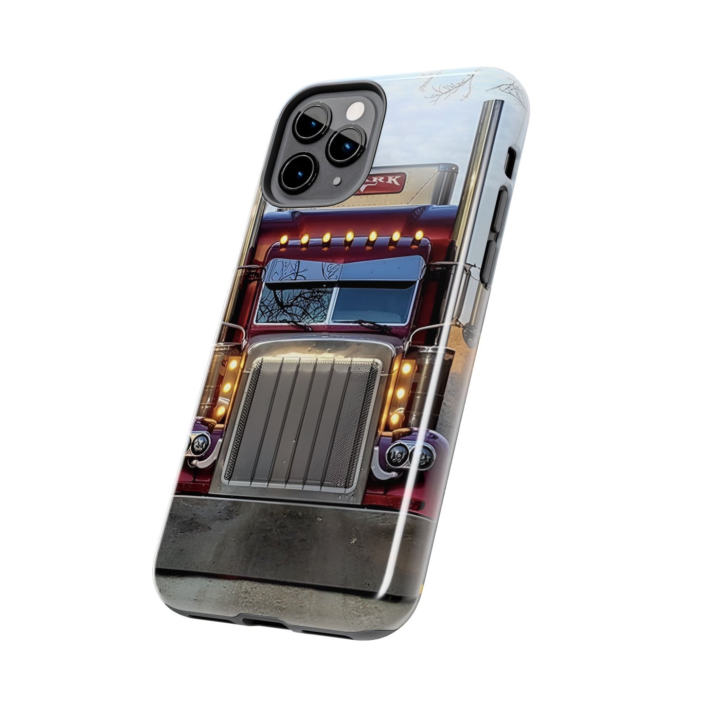PETERBILT ROJO PROTECTOR DE TELEFONO