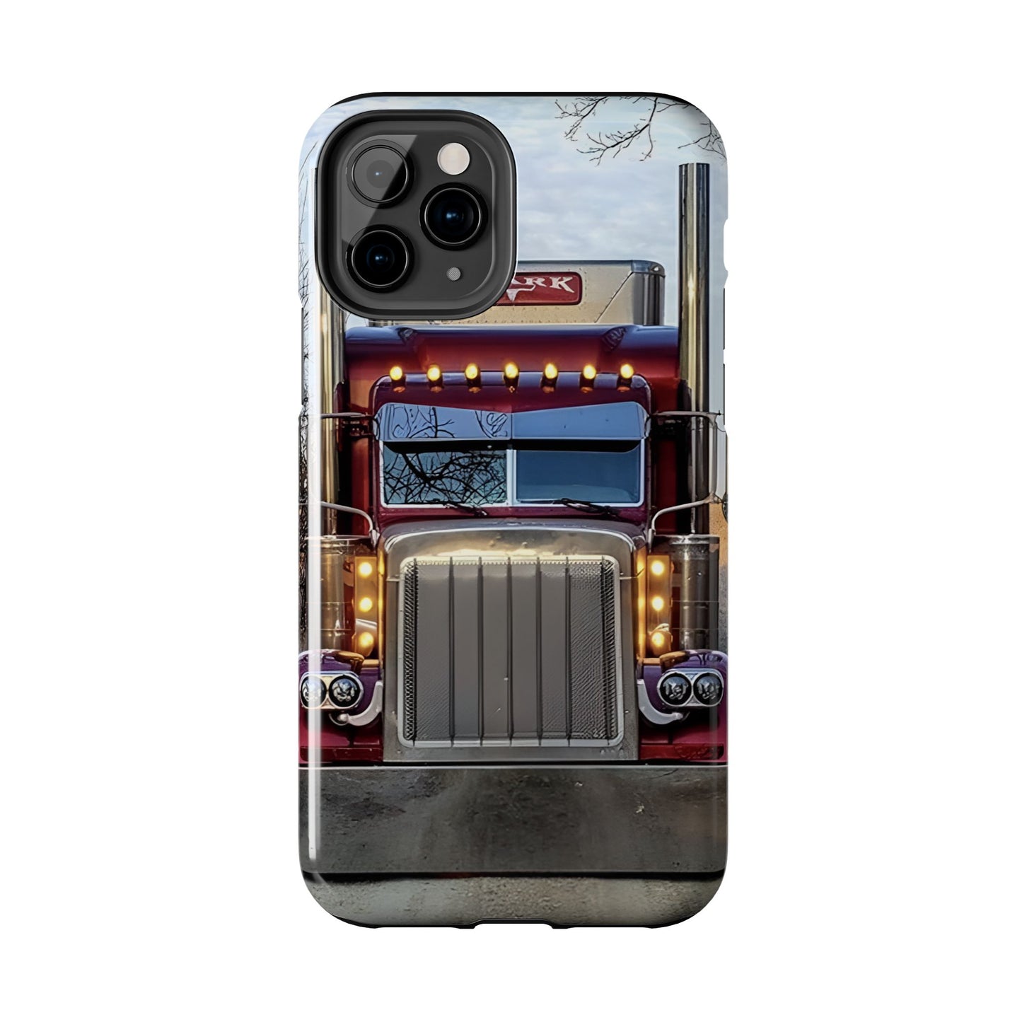 PETERBILT ROJO PROTECTOR DE TELEFONO