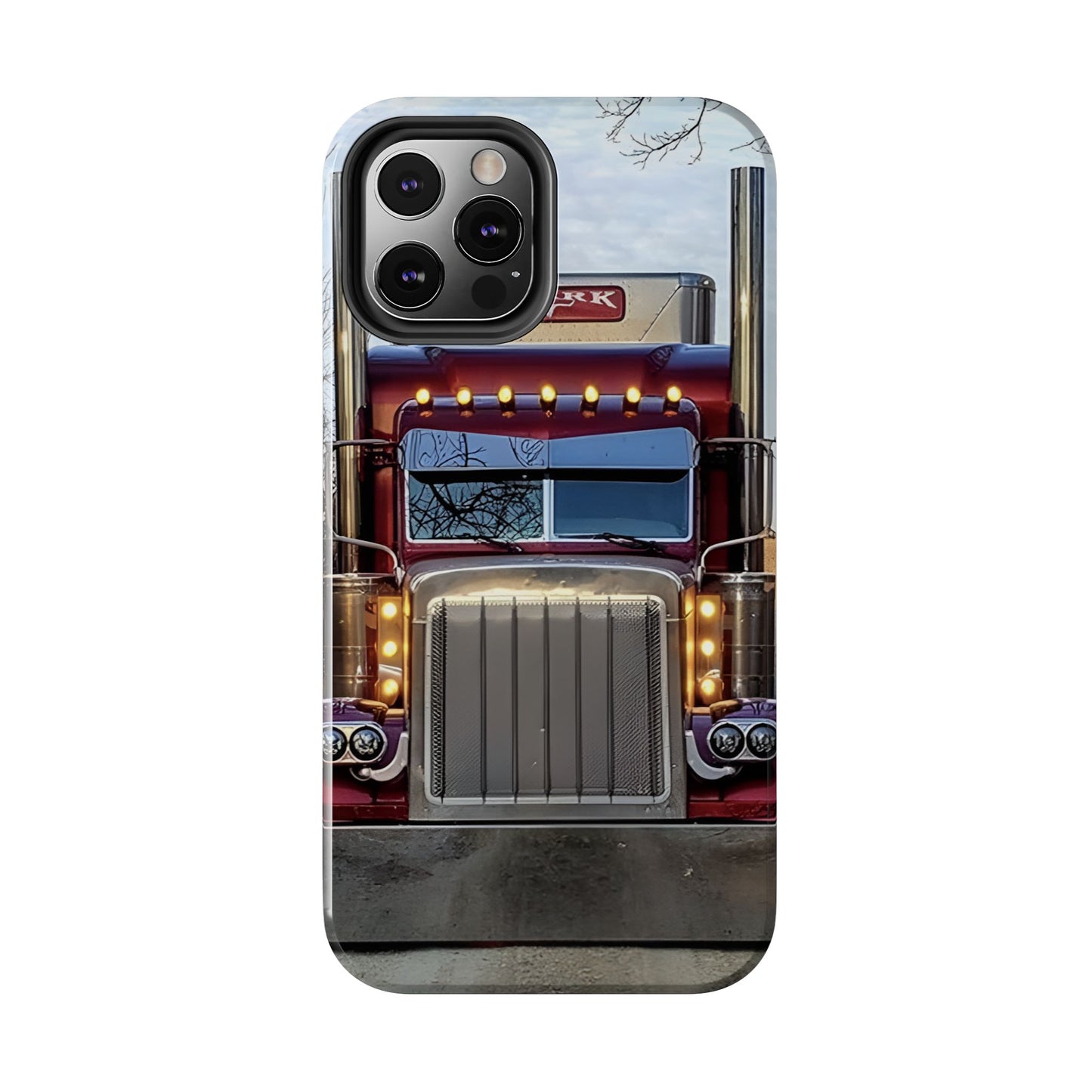 PETERBILT ROJO PROTECTOR DE TELEFONO