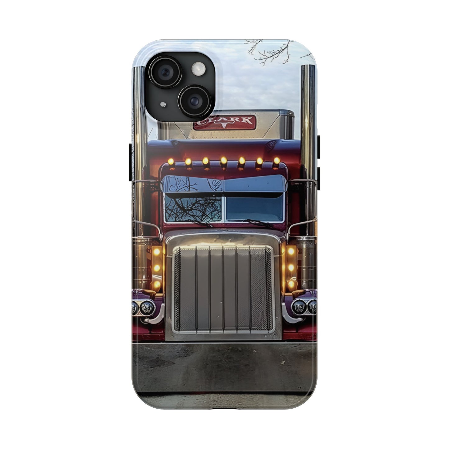 PETERBILT ROJO PROTECTOR DE TELEFONO