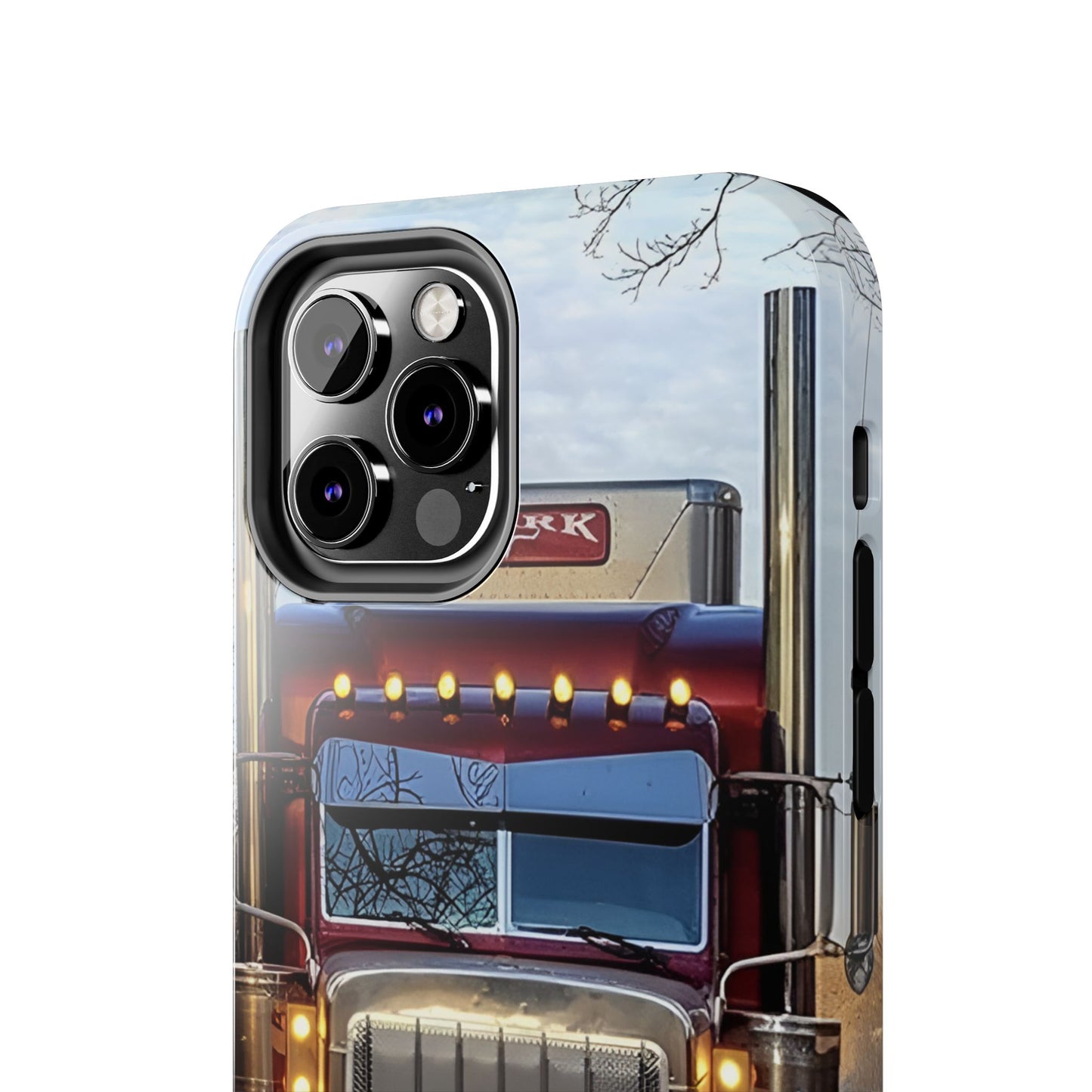 PETERBILT ROJO PROTECTOR DE TELEFONO